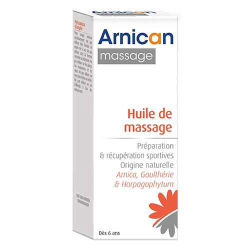 L'Huile de Massage Arnica facilite la préparation et la récupération  sportive